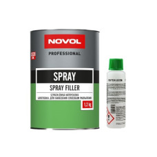Novol SPRAY Шпаклівка рідка  1,2 кг.