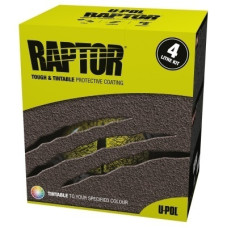U-POL Raptor Захисне покриття чорне 1 літр-комплект RLB/S1
