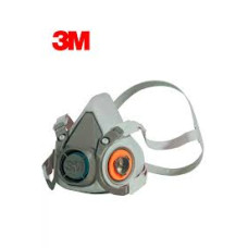 Напівмаска 3M™ 6200, розмір M (комплект: фільтра, предфільтра, тримачі)