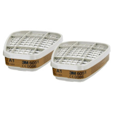 3M™ 6051 A1 Фільтр від органічних випарів (комплект 2 шт.)