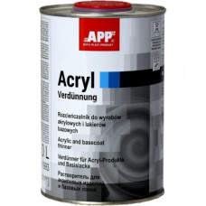 APP Розчинник акриловий 2K Acryl Verd?nnung 1л