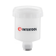 INTERTOOL PT-1900 Бачок пластиковий міні для HVLP з внутрішньою різьбою