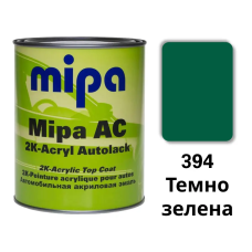 394 Темно-Зелена а\емаль MIPA 1л