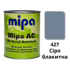 427 Сіро-Блакитна а\емаль MIPA 1л