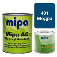 481 Модра а\емаль MIPA 1л