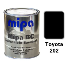 202 Toyota Чорна база а\емаль MIPA 1л