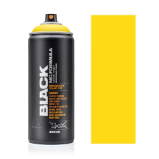 Аерозольна матова фарба Montana Black 1025 Kicking Yellow (Жовтий) 400мл