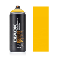 Аерозольна матова фарба Montana Black 1030 Yellow (Жовтий) 400мл