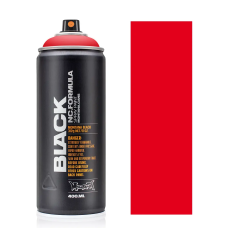 Аерозольна матова фарба Montana Black BLK2093 Сигнальний червоний (Code Red) 400 мл