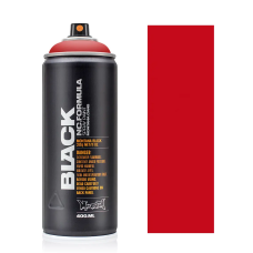 Аерозольна матова фарба Montana Black BLK3020 Вогняна троянда (Fire Red) 400 мл