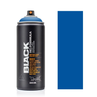 Аерозольна матова фарба Montana Black BLKP5000 Синій (Power Blue) 400 мл
