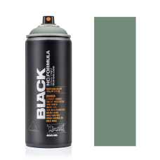 Аерозольна матова фарба Montana Black BLK6520 Мряка (Mist) 400 мл