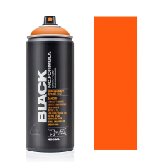 Аерозольна матова фарба Montana Black BLKP2000 Потужний помаранчевий (Power Orange) 400мл