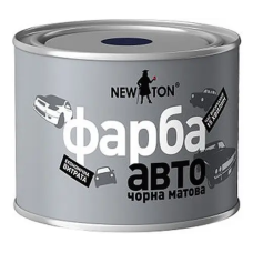 NewTon Фарба алкідна Чорна Матова, 0,390 гр