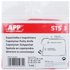 TS-3 APP Шпателя з кополімеру в комп.3шт (5*6*9см, 7*8*9см, 12*11*9см) 250305