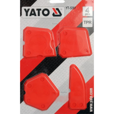 5261 Шпатель д/силікону YATO (набір 4шт.)