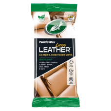 Серветки для очищення та кондиціювання шкіри Turtle Wax Fresh Luxe Leather Wipes Шкіра Люкс 24шт
