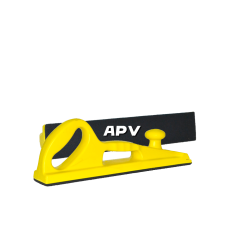 Рубанок пластиковий шліфувальний з липучкою APV  Sotro 70*400мм