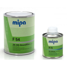 Акриловий грунт Mipa 2K-HS-Grundfiller F54 set + затвердник (1л+0,2л)