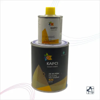 Kapci Грунт акриловий 5+1сірий 626 Fast 1л+затв. 0,2л